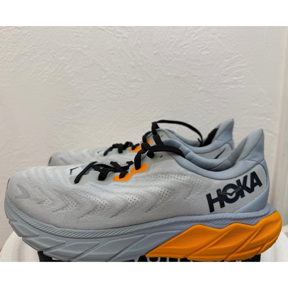 HOKA Arahi 6 Men's 8.5 D Plein Air Blue Fog Stability Running Shoes